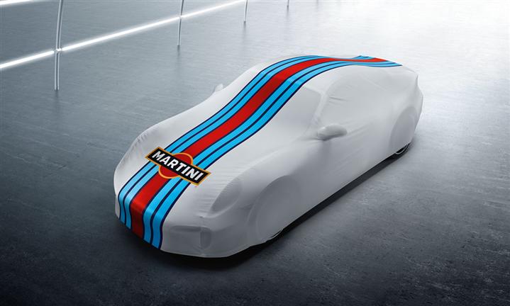Indoor-Car-Cover „Martini Racing Design" - mit und ohne Aerotkit Turbo