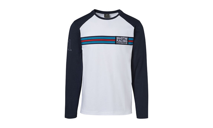 Camiseta de manga larga de caballero – MARTINI - Camisetas - Para hombre - Porsche Driver's Selection