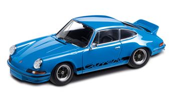Porsche 911 RS 2.7, glasurblau, 1:43