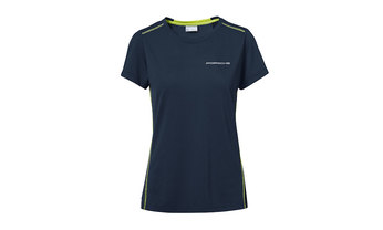 T-Shirt, Damen, dunkelblau – Sport