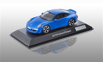 911 (991) GTS Club Coupe, club blue 1:43
